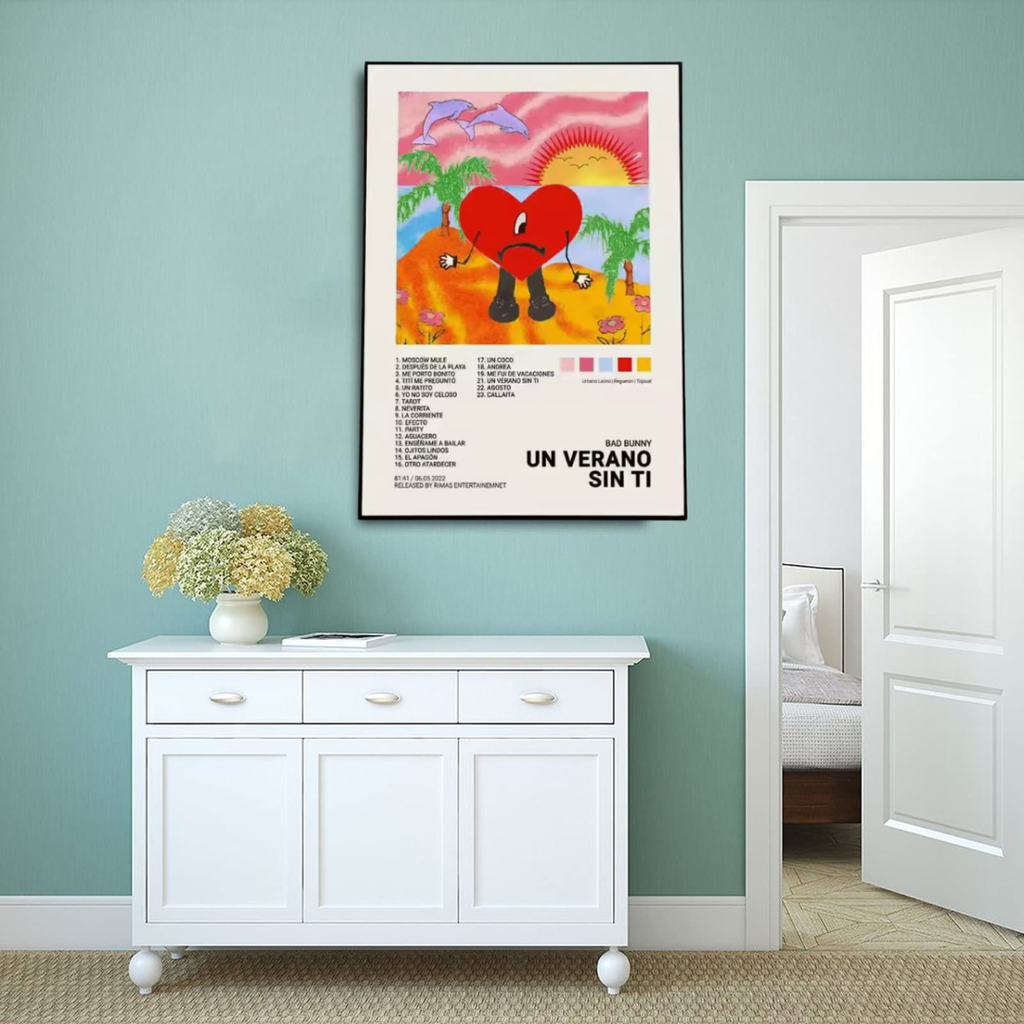 Cuadro "Un Verano Sin Ti" Bad Bunny