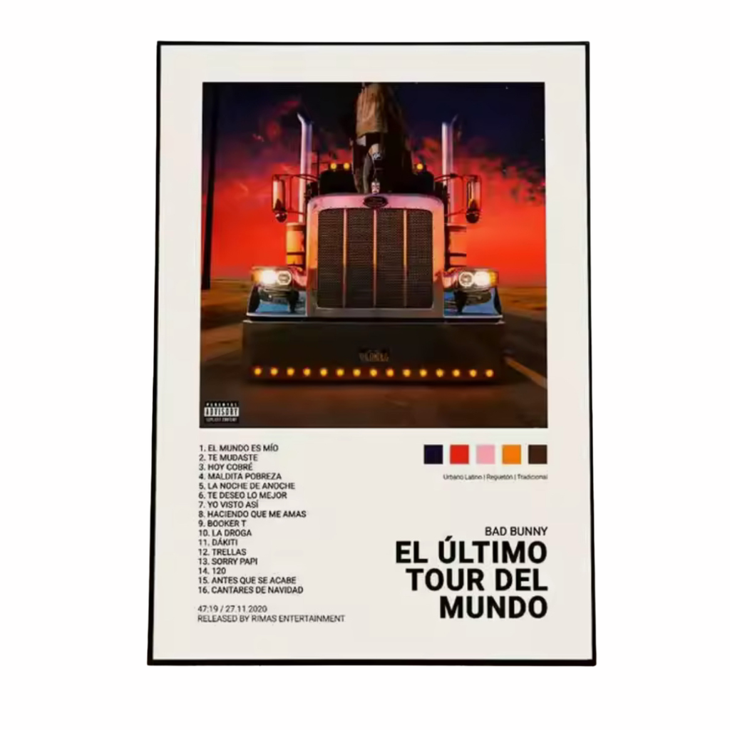Cuadro YHLQMDLG Bad Bunny