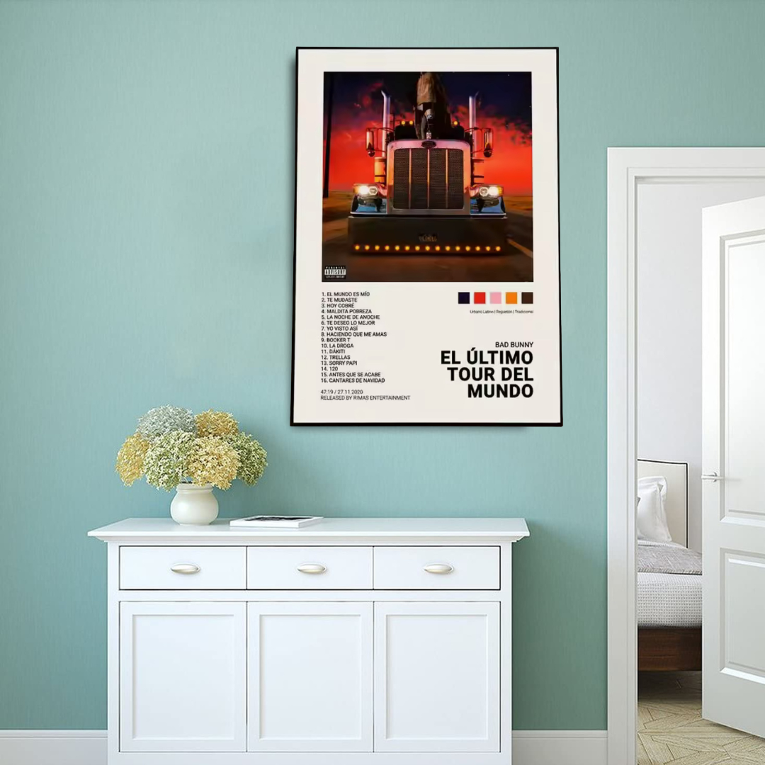 Cuadro YHLQMDLG Bad Bunny