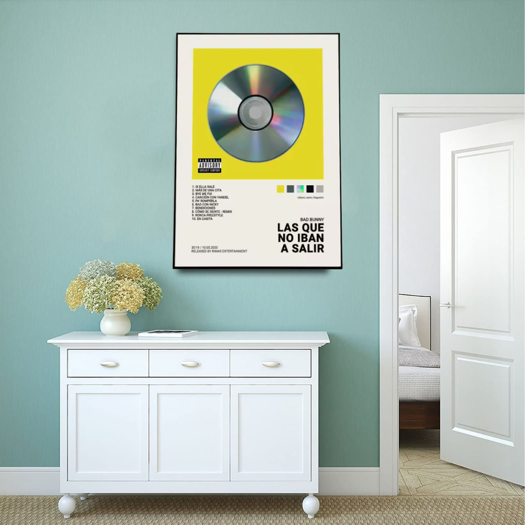 Cuadro "Las Que No Iban a Salir" Bad Bunny