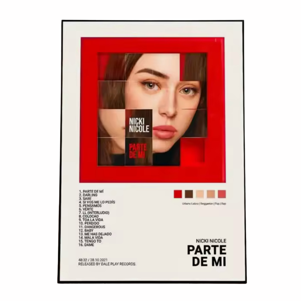 Cuadro "Parte De Mi" Nicki Nicole