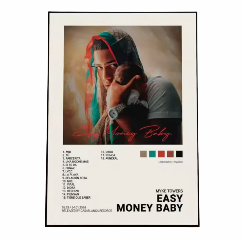 Cuadro "Easy Money Baby" Myke Towers