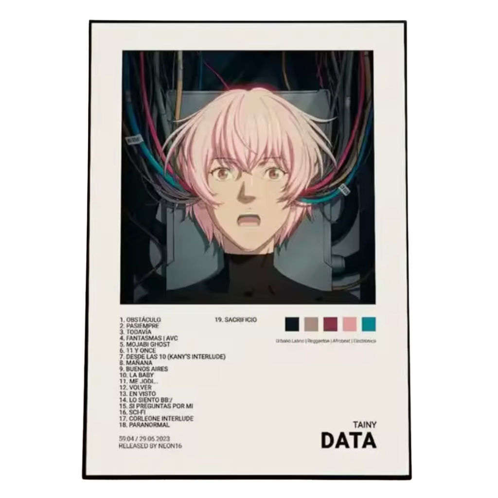 Cuadro "DATA" Tainy