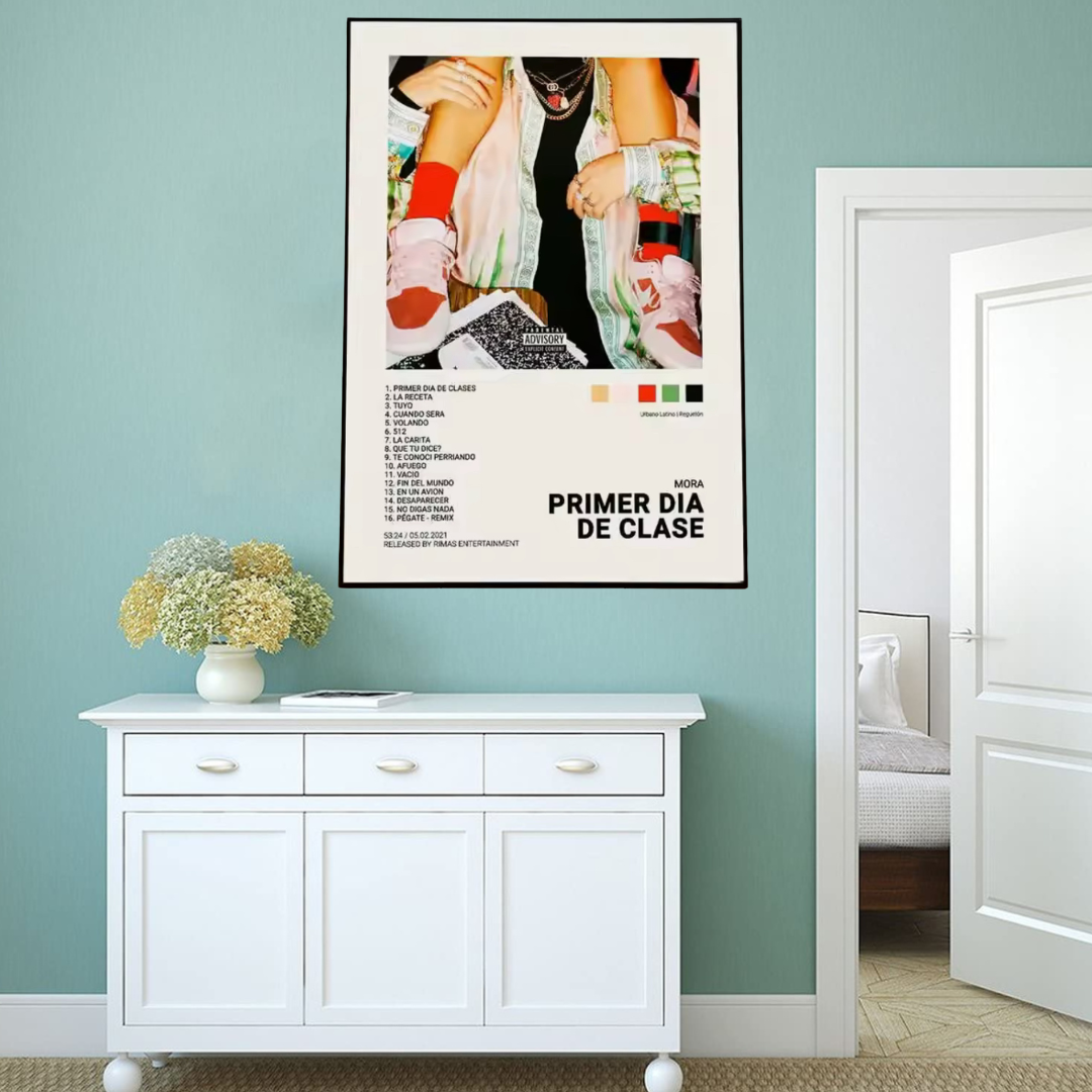 Cuadro "Primer Dia de Clase" Mora