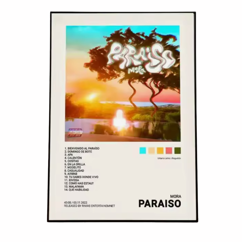 Cuadro "Paraiso" Mora